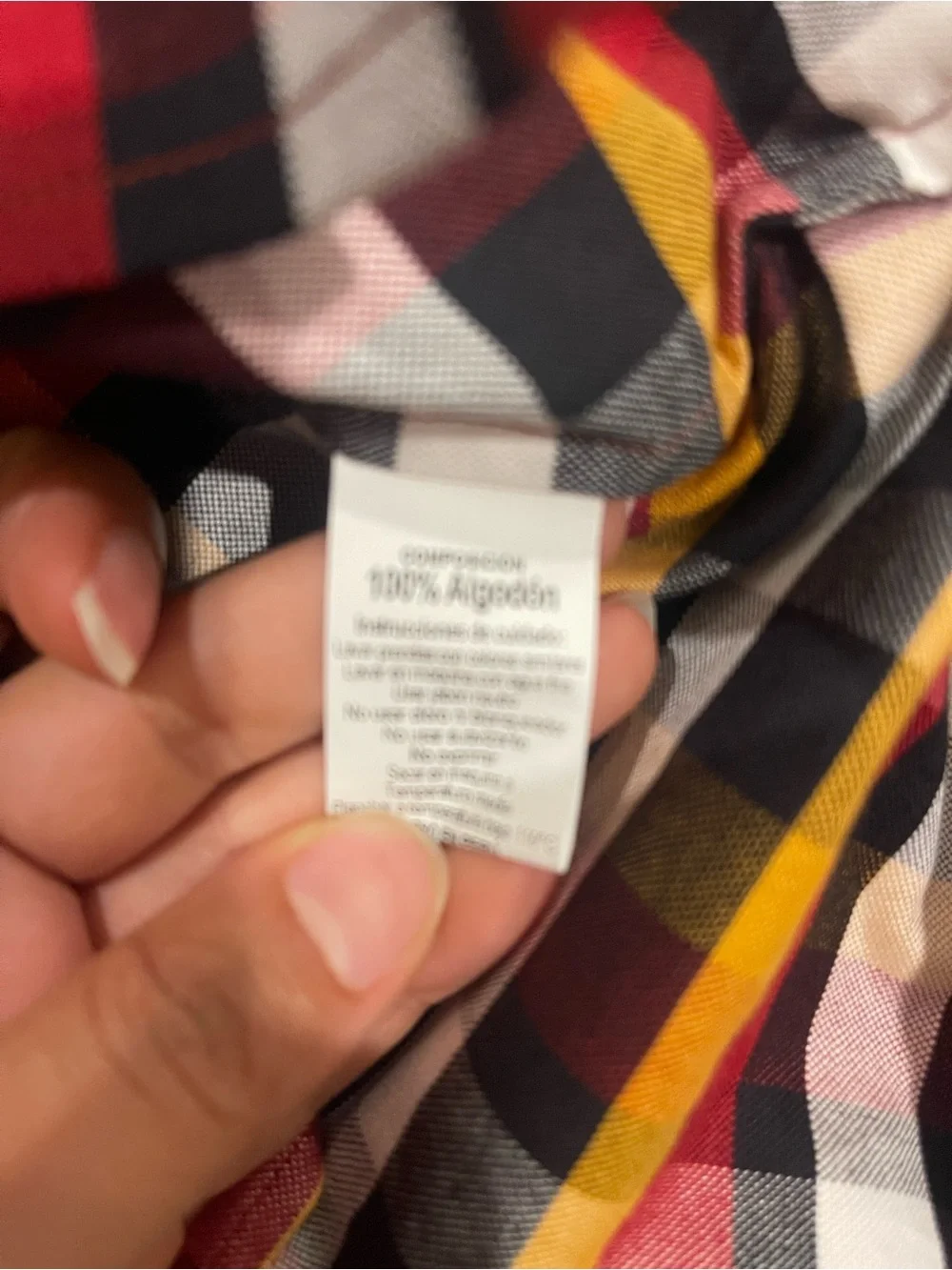 NWT JcRT Men's Red & Black Plaid Button-Up Shirt size m